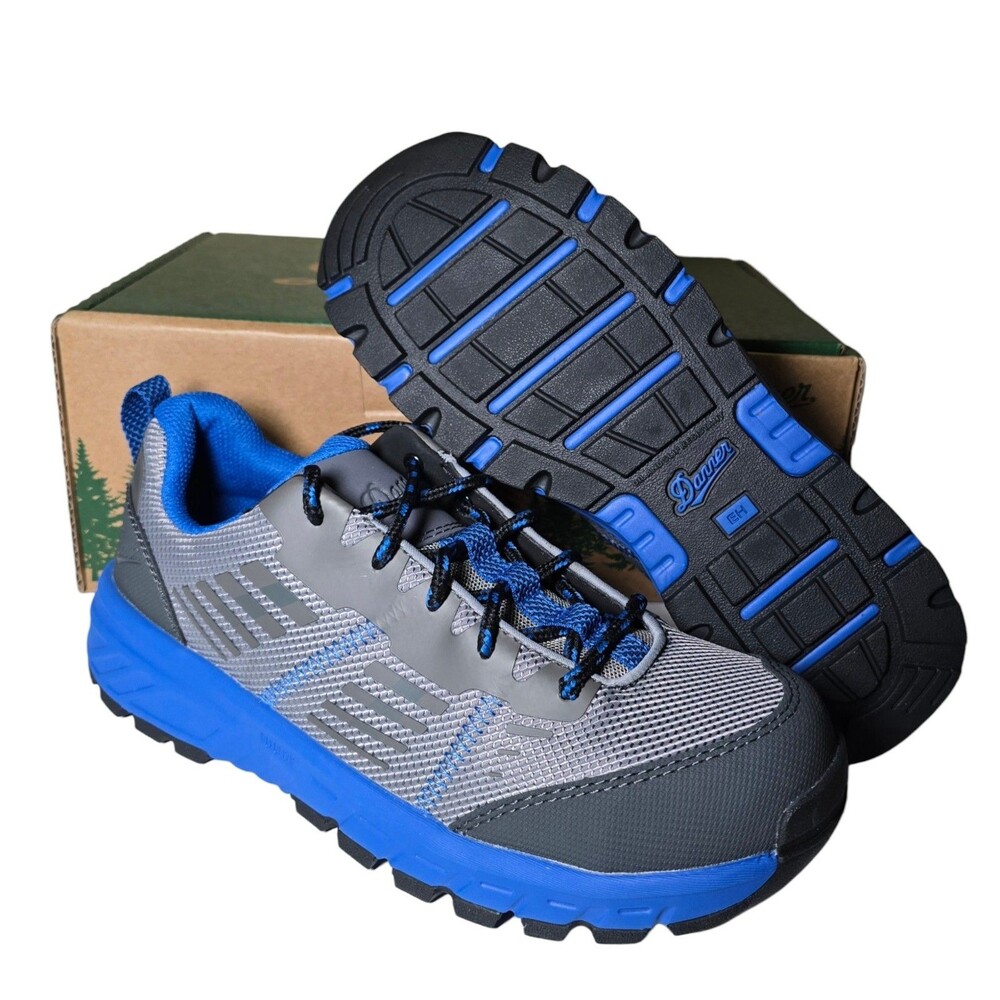 Danner Run Time Composite Toe Work Shoes Women’s 7 Gray Blue EH Slip Resistant